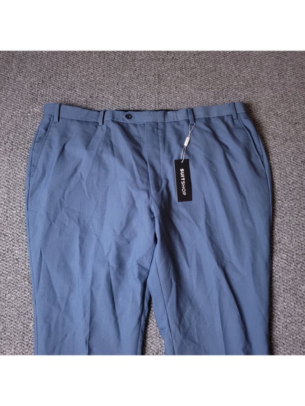 The Groomsman Suit Pants Mens 43L Slim Fit Light Blue 43x34 Supply Shop Formal
